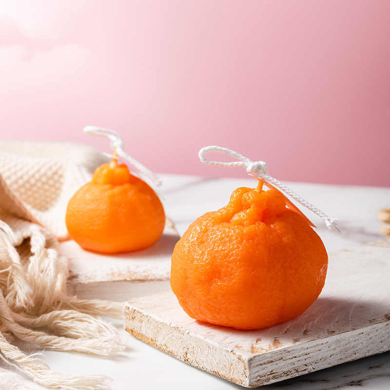 Creative Lemon Soy Wax Gift Candle