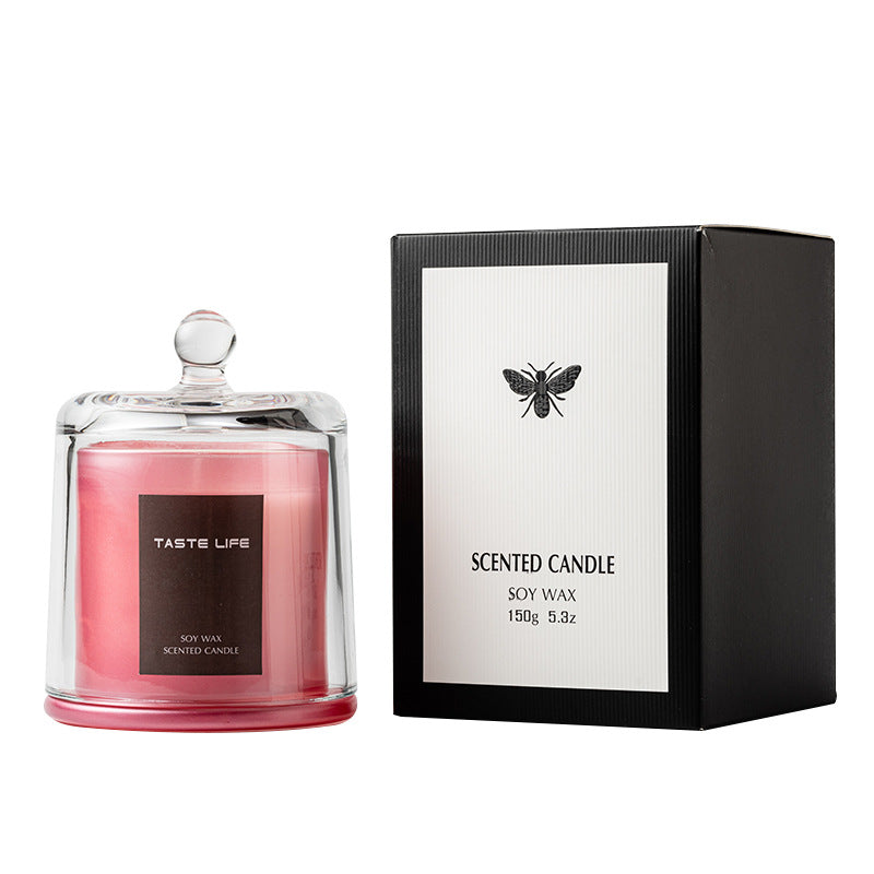 Luxury Tropical Glass Jar Scented Candle